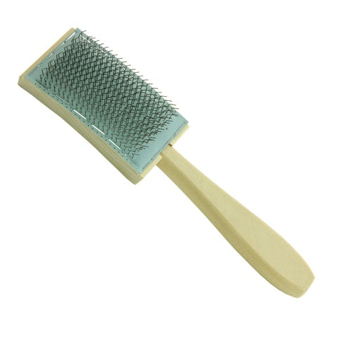 Louet tulipwood flicker with 6 by 10cm 72 TPI carding cloth