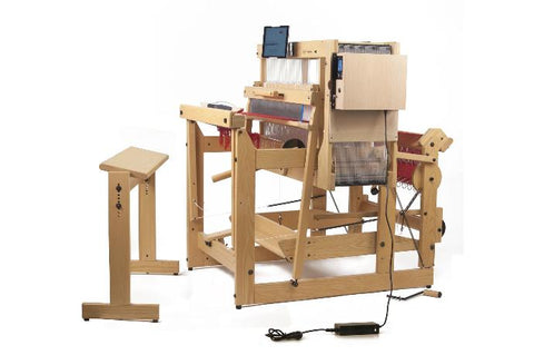 Louet Megado 32-shaft loom with electronic dobby