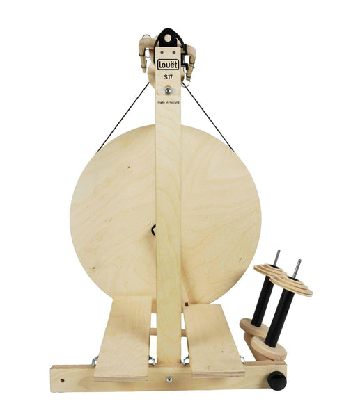 Louet S17 double treadle spinning wheel