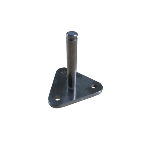 Louet S17 wheel mounting plate with triangular axle