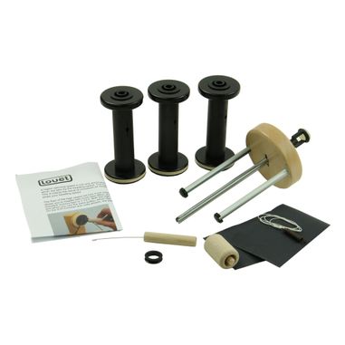 Louet Scotch-tension high-speed set in oak for the S96 Victoria