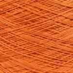 Fine merino 4 ply coned yarn in Tangerine 156
