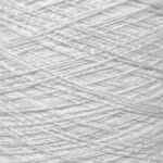 Organic cotton coned yarn in White 1
