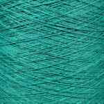 Recycled cotton and polyester coned yarn - Emerald 6