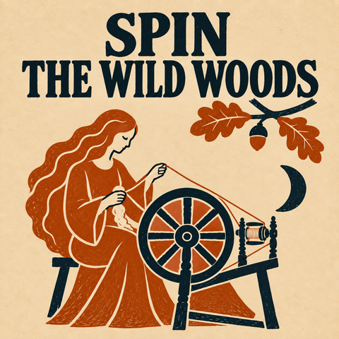 Spin The Wild Woods creative spinning workshop