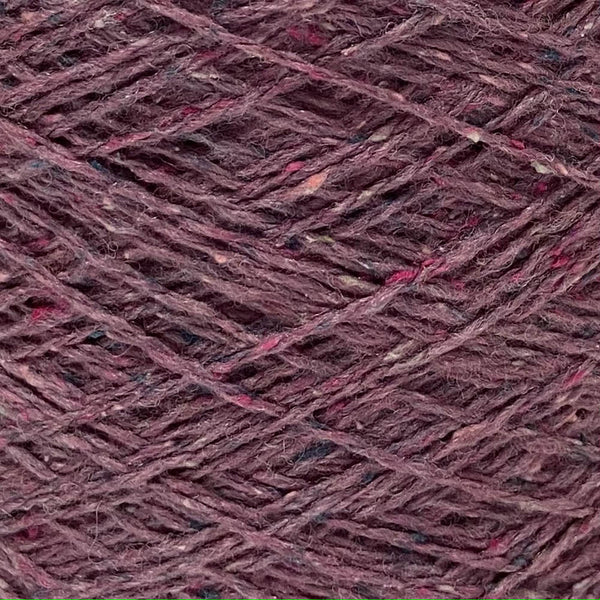 Merino / Silk Tweed Yarn On Cone  - For plying, machine knitting, and weaving