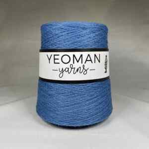Volga wool and acrylic yarn on a 350g cone