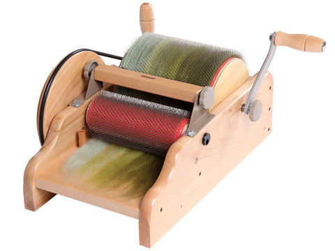 Ashford fine drum carder with adjustable packer brush