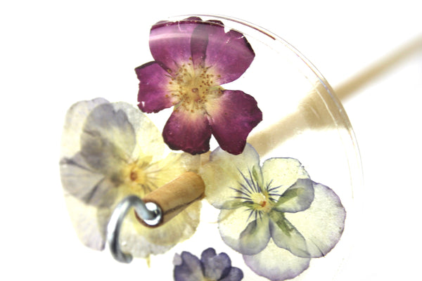 Floral Drop Spindle #774