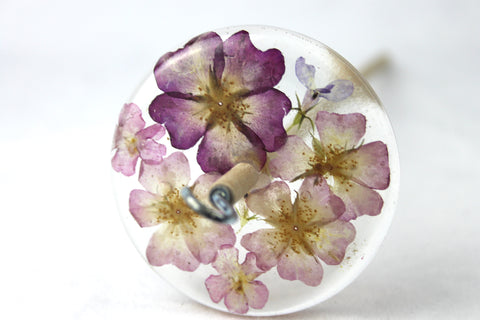 Floral Drop Spindle #812