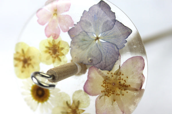 Floral Drop Spindle #753