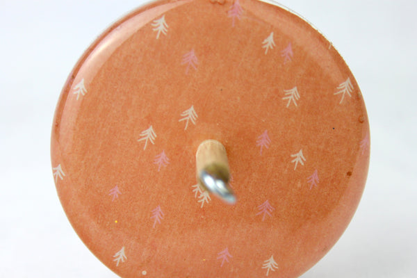 Little Trees Patterned Drop spindle #728
