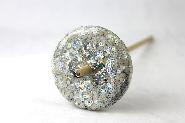 Glitter Disco Drop spindle #735