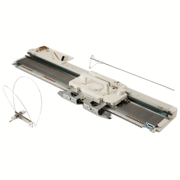 Silver Reed SK155 chunky punch card knitting machine