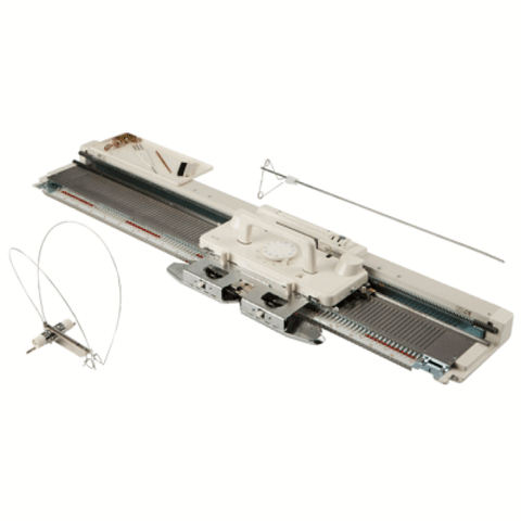 Silver Reed SK155 chunky punch card knitting machine
